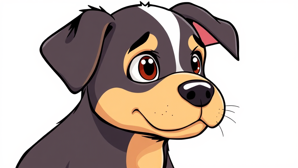 강아지 녹내장, 수술이 필요한 이유는? (cartoon 스타일)