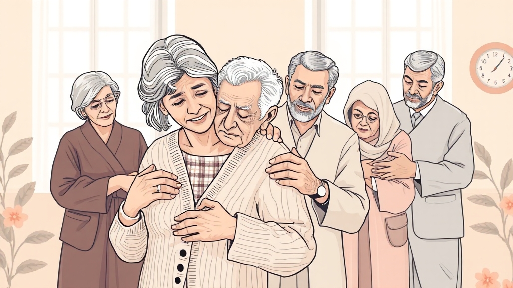 직업 윤리 & 스트레스 관리 (illustration 스타일)