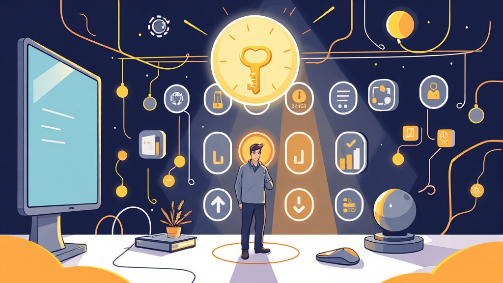 IVR 활용 상담원 연결 꿀팁 (illustration 스타일)