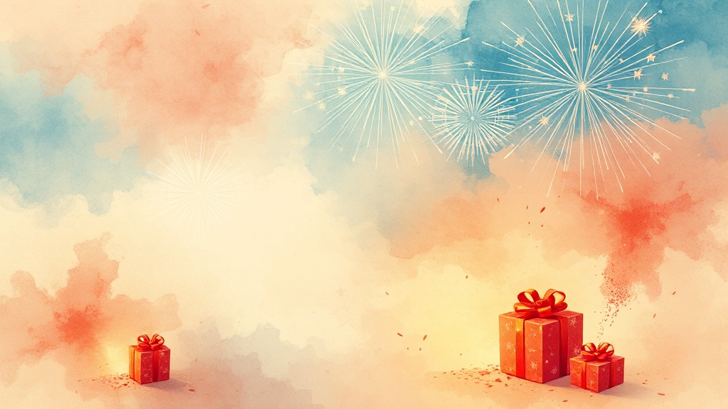 라이브 방송 시청 혜택 (watercolor 스타일)