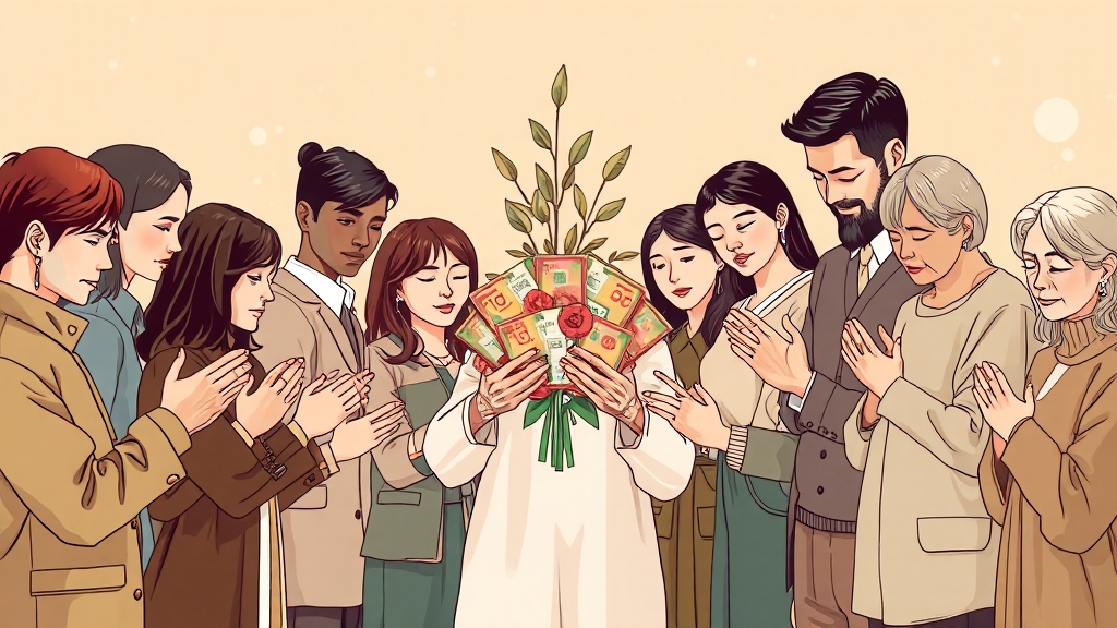 후불제 상조, 경제적일까? (illustration 스타일)