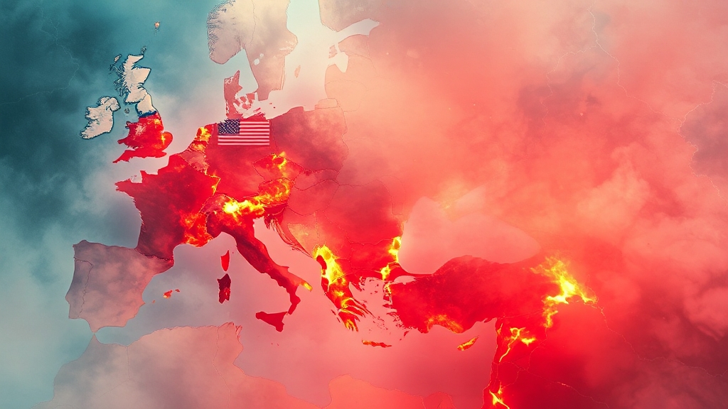 국제 정세 및 외교 관계 (watercolor 스타일)