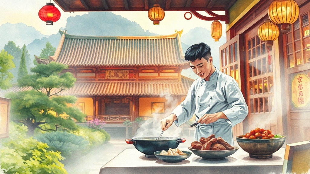 도량 주변 정보 및 추가 팁 (watercolor 스타일)