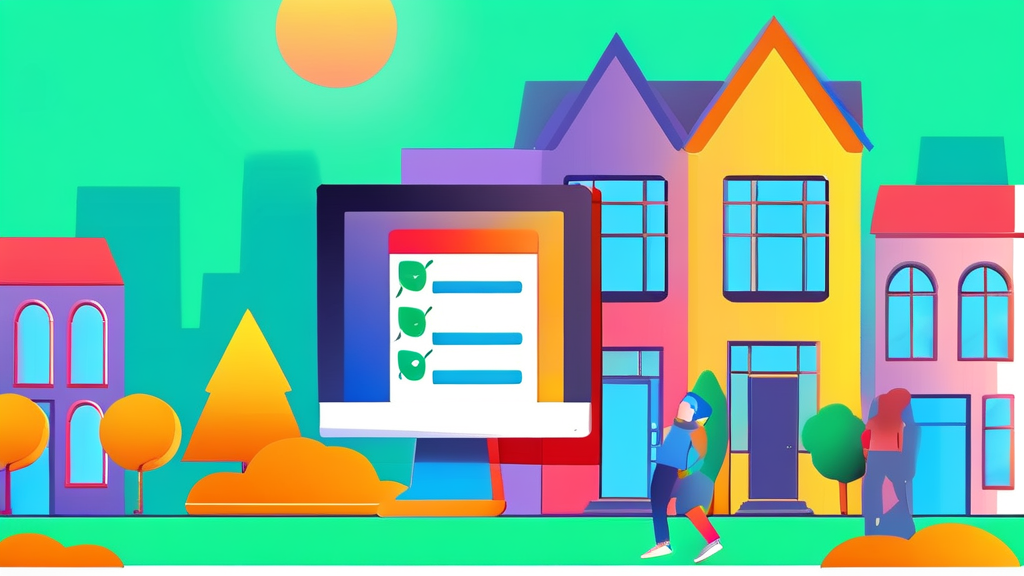 온라인 수강의 모든 것: 신청부터 이수, 수료증 발급까지 (cartoon 스타일)