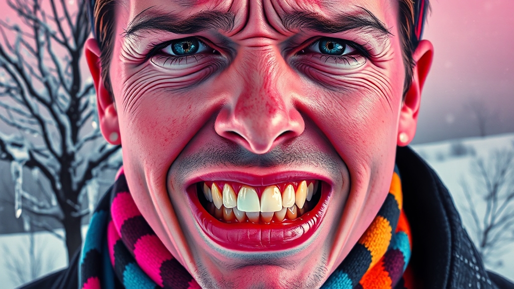 잇몸 시림, 왜 생길까? (popart 스타일)