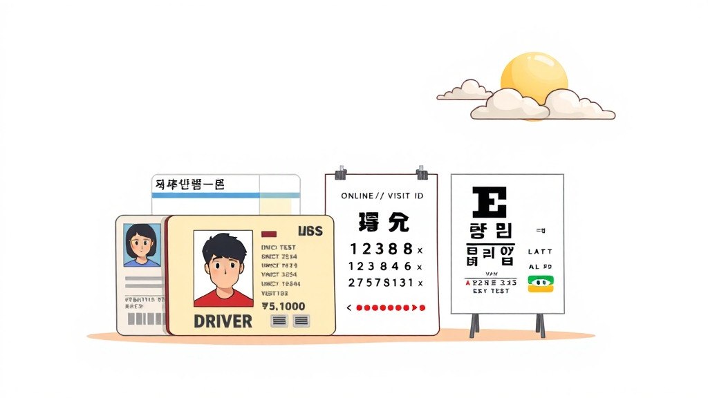 적성검사, 무엇을 준비해야 할까요? (cartoon 스타일)