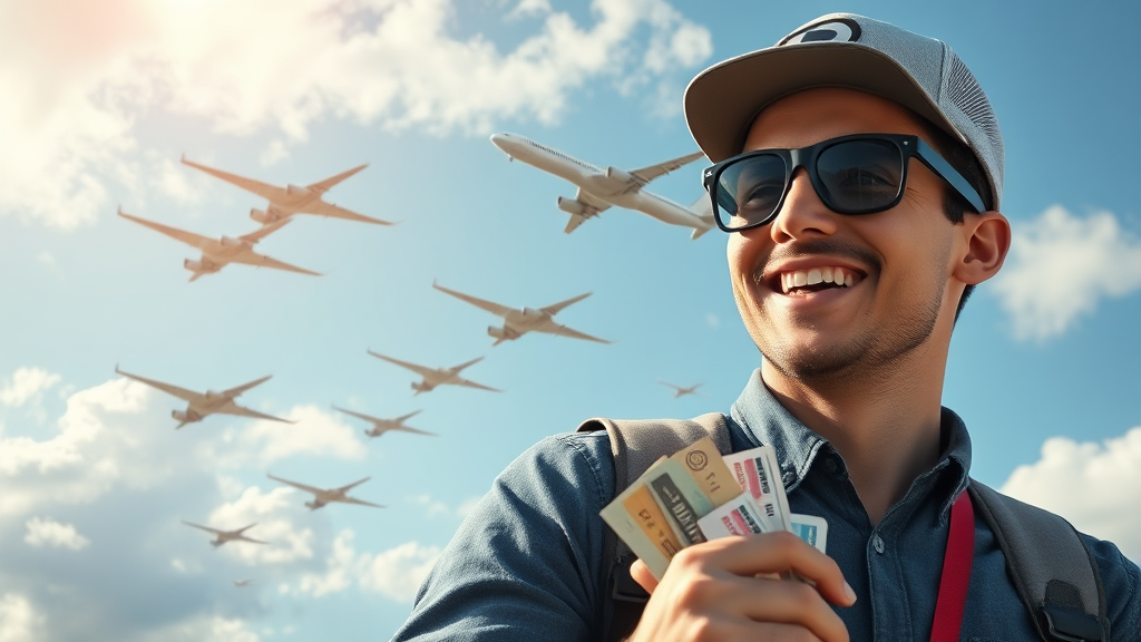 합병 및 대체 항공사 선정의 소비자 영향 (realistic 스타일)