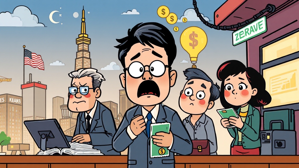 한국 경제, 셧다운 영향은? (cartoon 스타일)