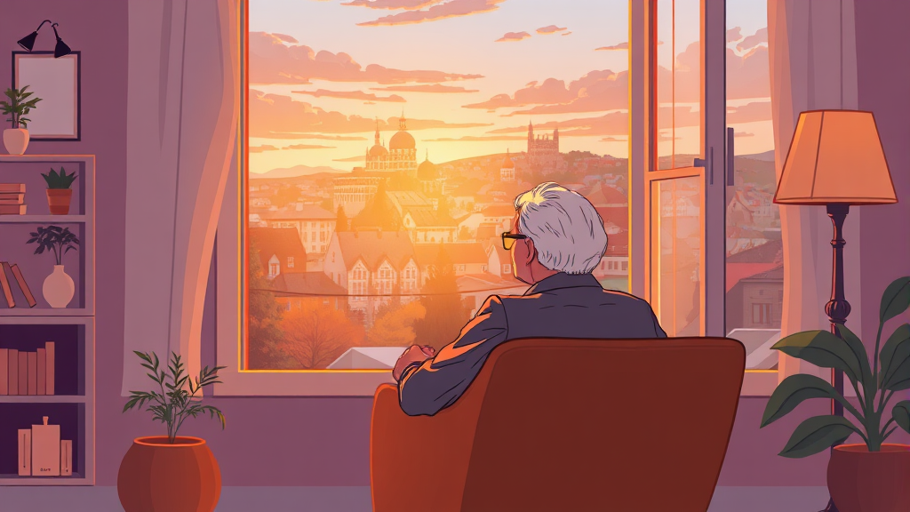 실버타운, 비용은 얼마나 들고 입주 조건은 무엇일까요? (illustration 스타일)