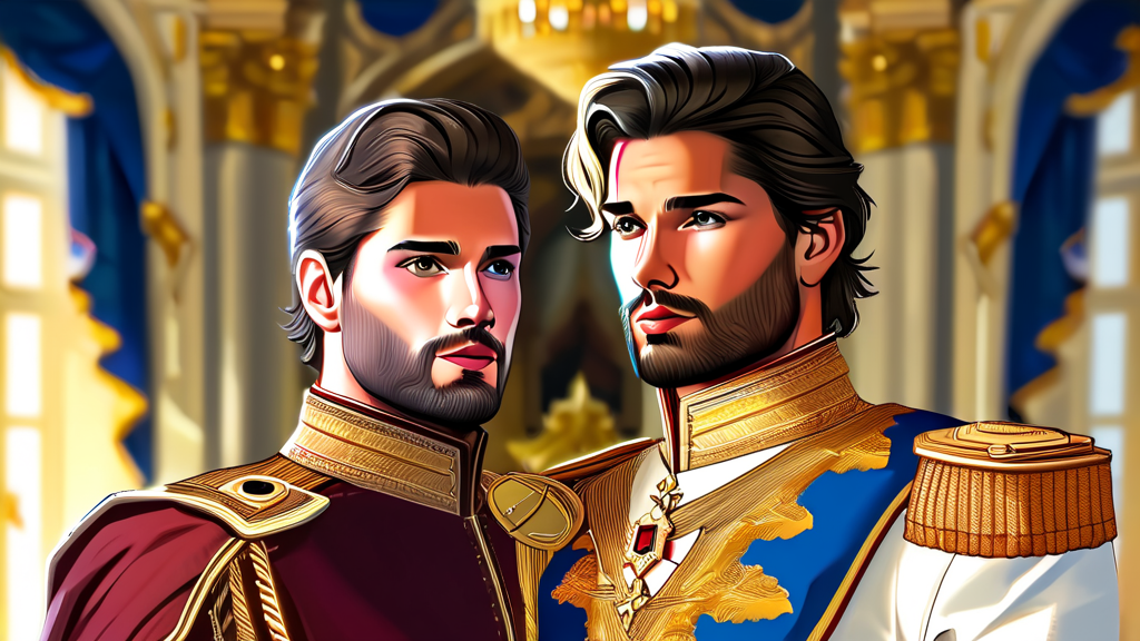 계약 결혼의 시작과 배경 (realistic 스타일)