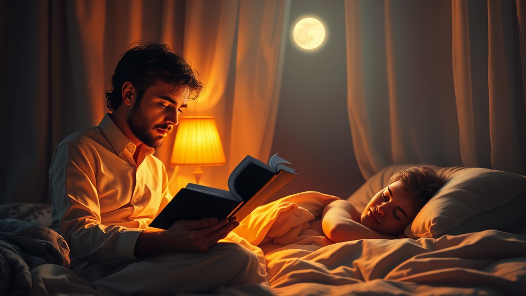 꿀잠 부르는 생활 습관 (realistic 스타일)