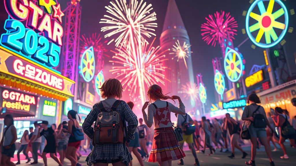 지스타 2025 개요 (realistic 스타일)