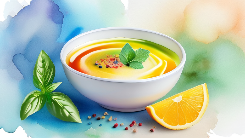 다이어트 한약의 효과와 특징 (watercolor 스타일)