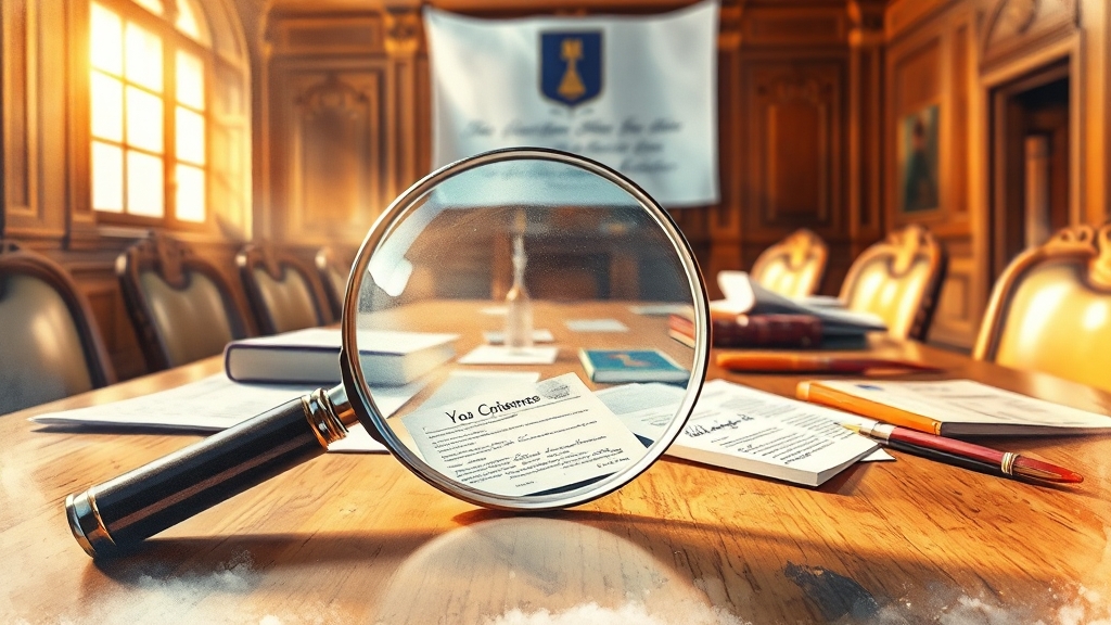 탄원서 제출 절차 및 관련 서류 (watercolor 스타일)