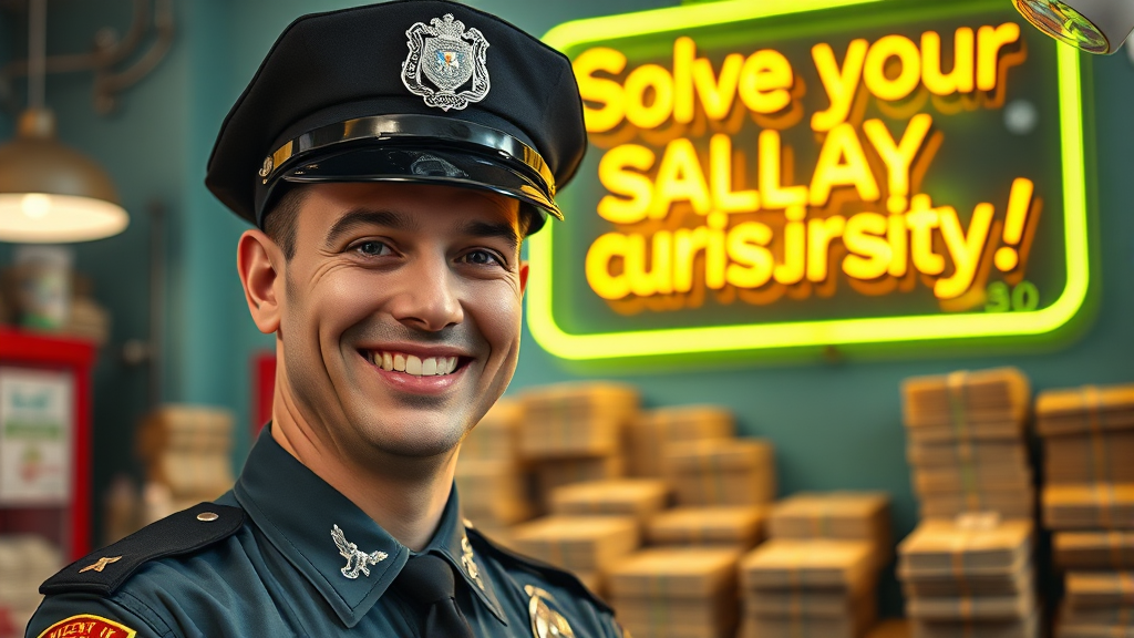 경찰 월급 관련 FAQ (realistic 스타일)