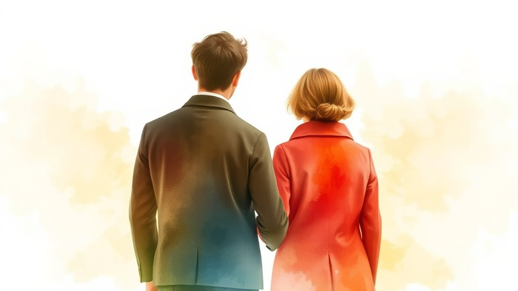 맞벌이 부부 절세 전략 (watercolor 스타일)