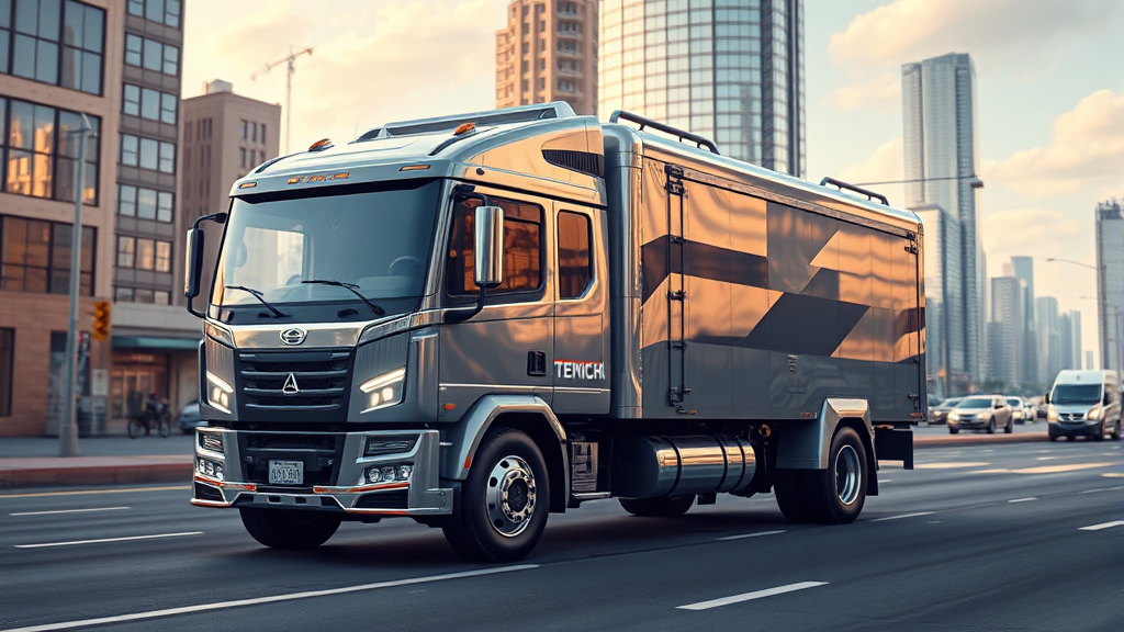 사이버트럭 디자인 및 실용성/내구성 (realistic 스타일)