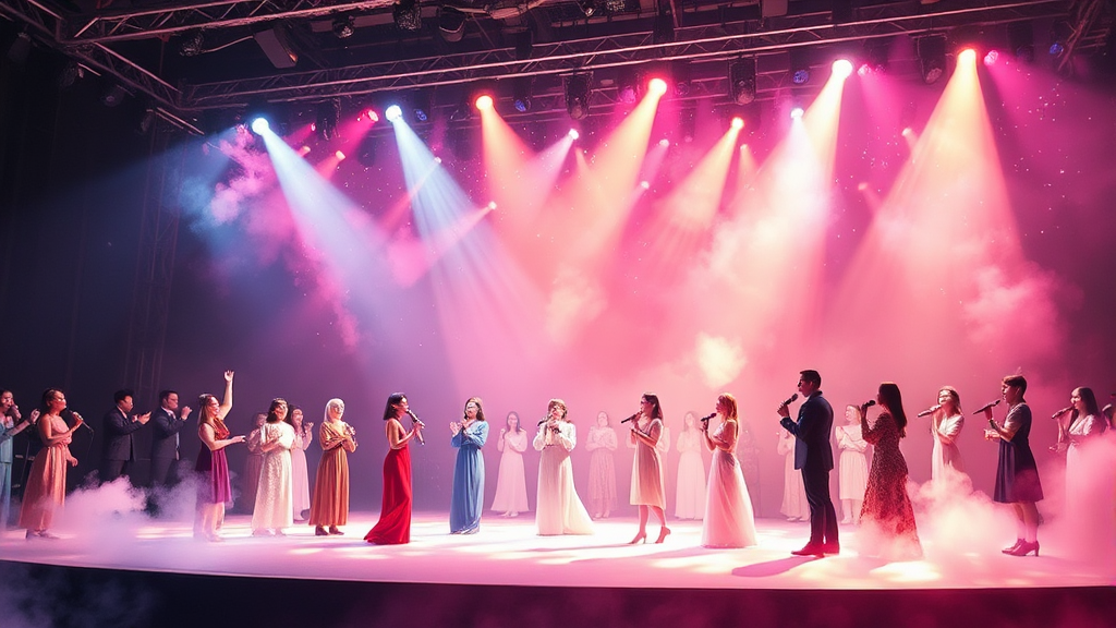 무명전설 프로그램 소개 및 주요 내용 (watercolor 스타일)