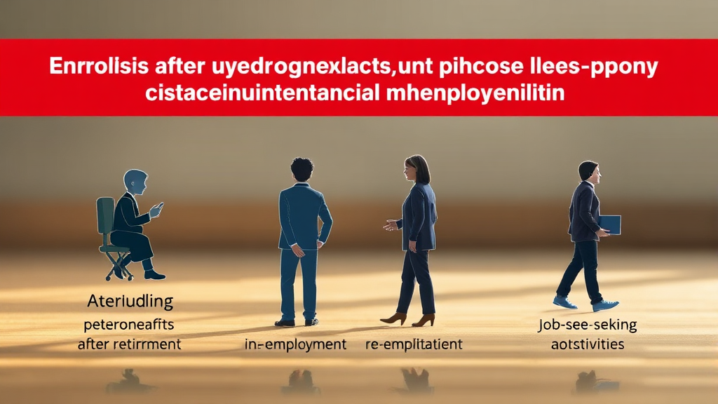 실업급여 수급을 위한 기본 자격 요건 (realistic 스타일)