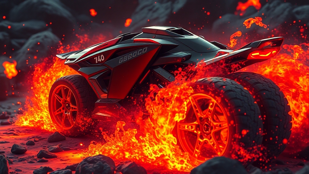 GV60 마그마, 강력한 성능의 비밀은? (realistic 스타일)