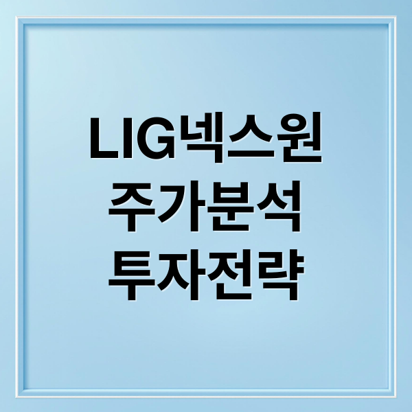 LIG넥스원
주가분석
투자전략 (LIG 넥스원 주가 투자심리)