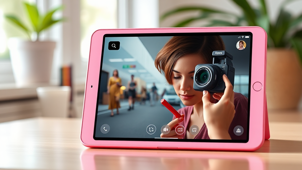 디스플레이 및 카메라 상세 스펙 (realistic 스타일)