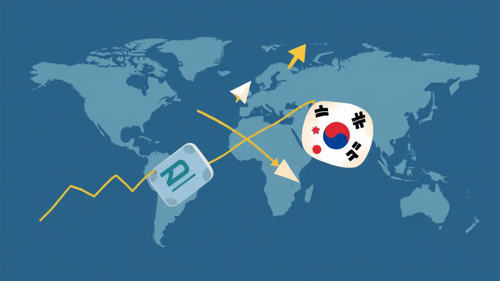 전문가 전망: 환율, 어디로? (illustration 스타일)