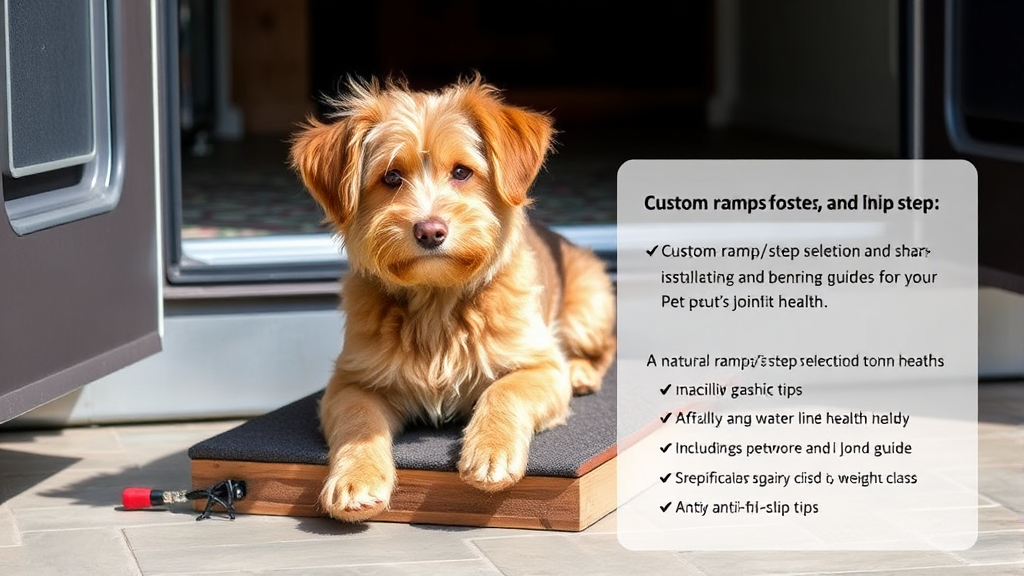 우리 집에 맞는 경사로/스텝, 어떻게 선택하고 설치할까요? (realistic 스타일)