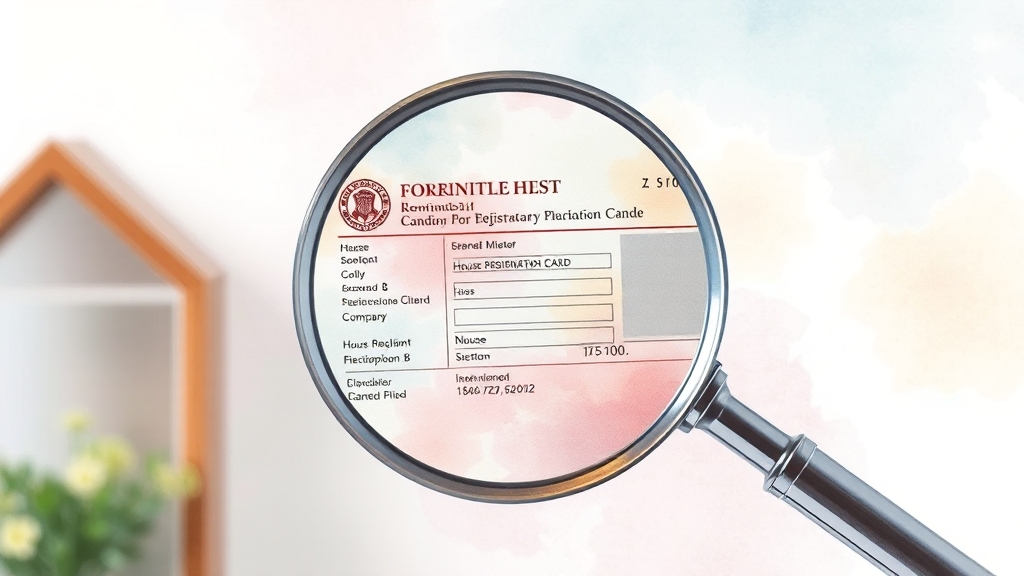 등기부등본 완벽 분석 (watercolor 스타일)