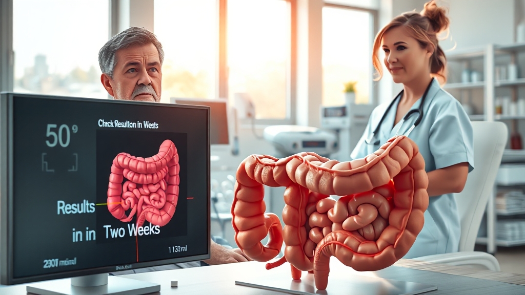 대장내시경 궁금증 해결 (realistic 스타일)