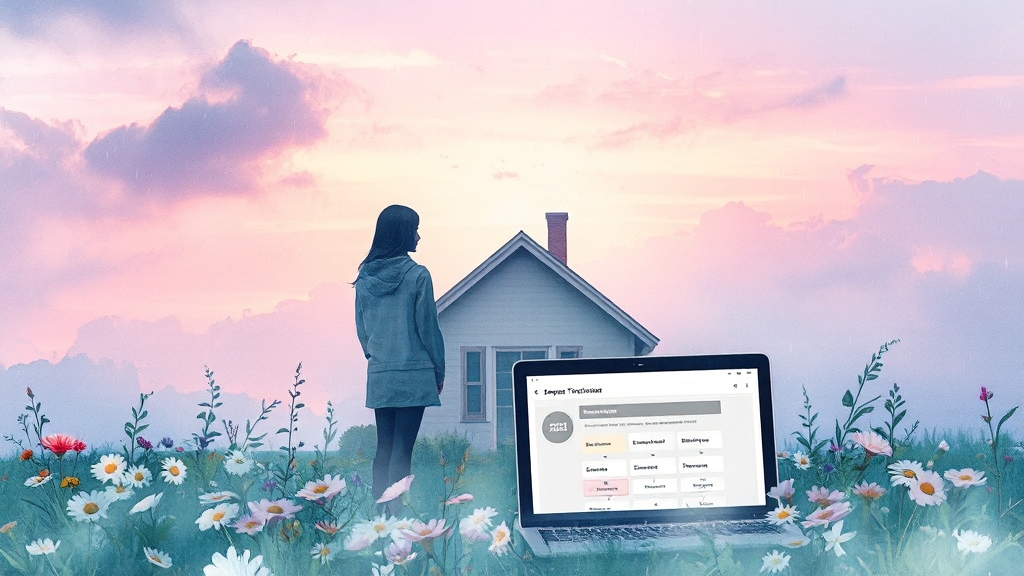 홈택스 간편 신고 활용법 (watercolor 스타일)