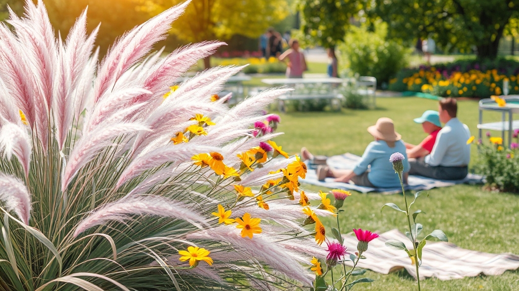 주변 꽃밭 & 볼거리 (watercolor 스타일)