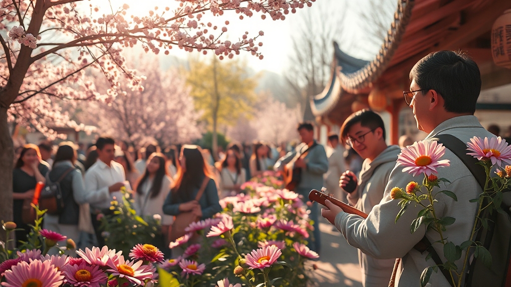 가을 축제와 특별한 경험 (realistic 스타일)