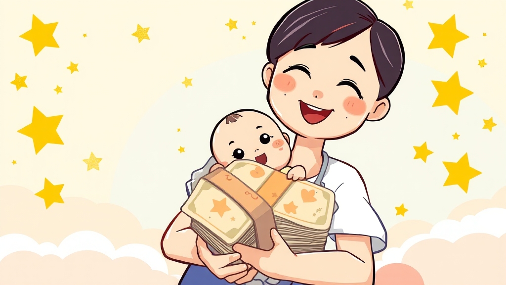 지원 금액, 얼마나 받을 수 있나? (cartoon 스타일)