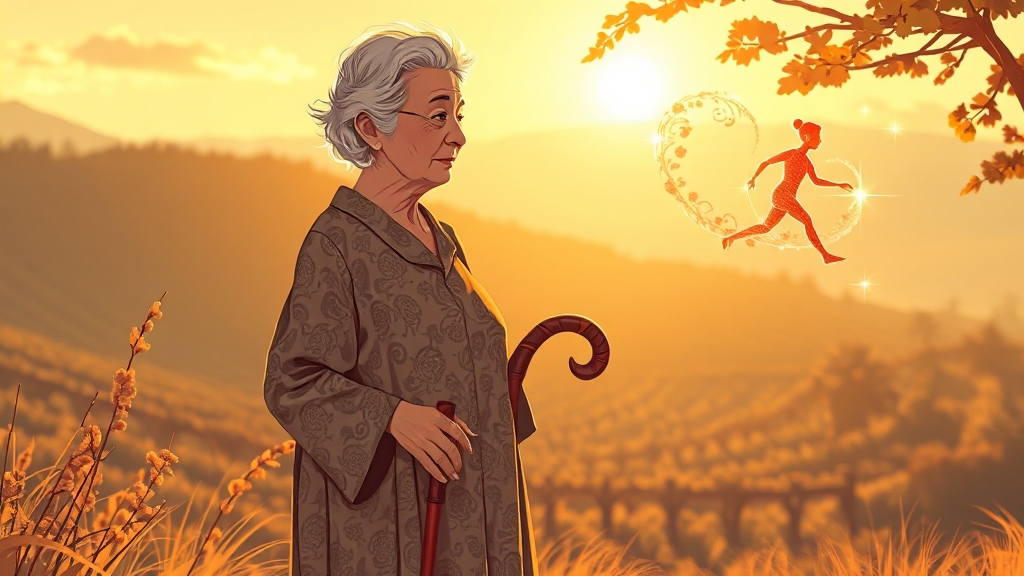 독거노인 지원금, 왜 필요할까요? (illustration 스타일)