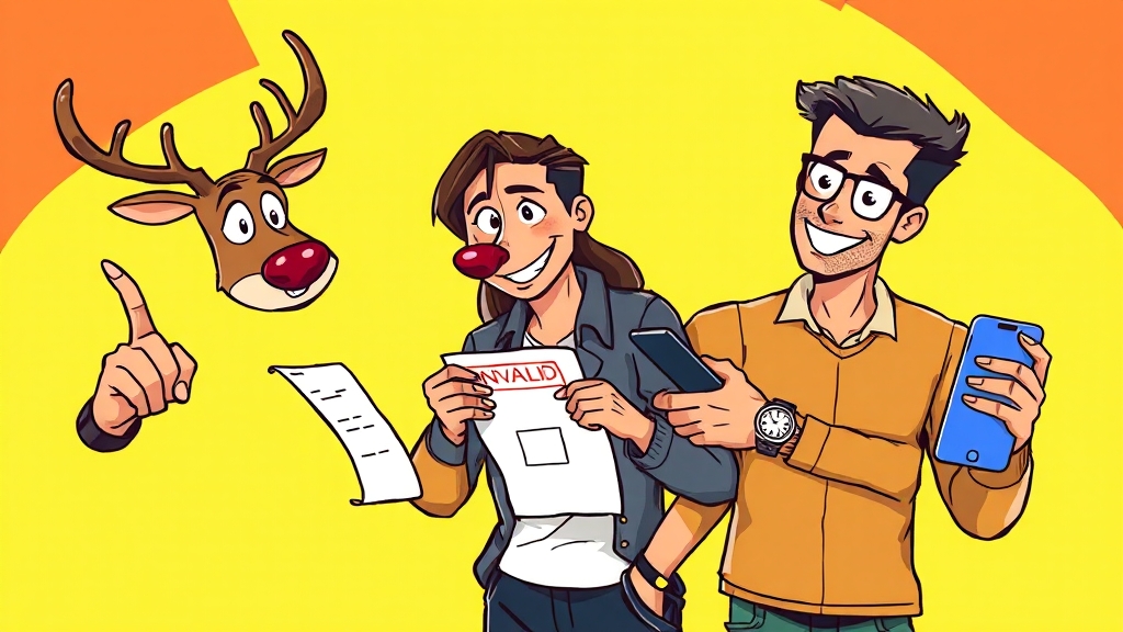 투표 시 주의사항 FAQ (cartoon 스타일)