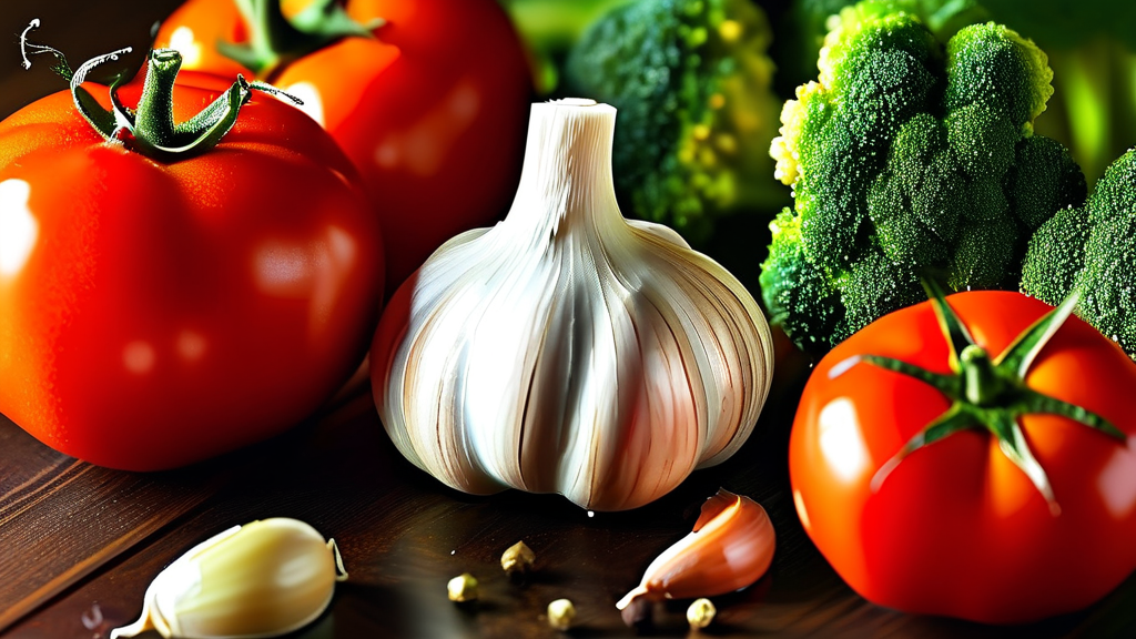 최고의 항산화 효과를 위한 식품 섭취 및 조리 꿀팁 (realistic 스타일)