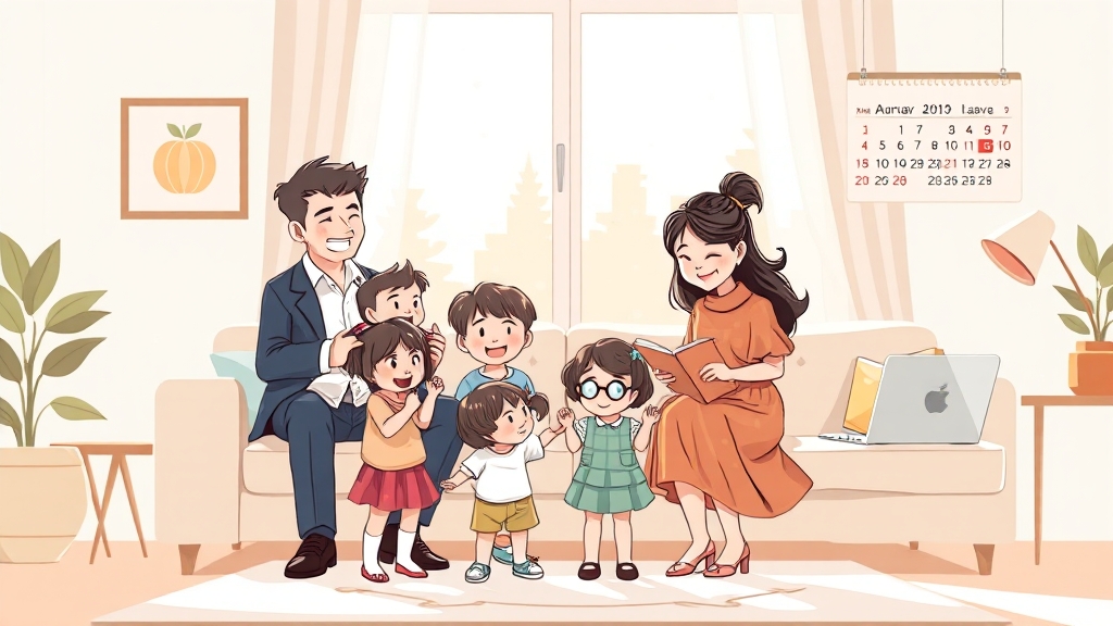 연차는 어떻게 될까요? 유의사항 체크! (cartoon 스타일)