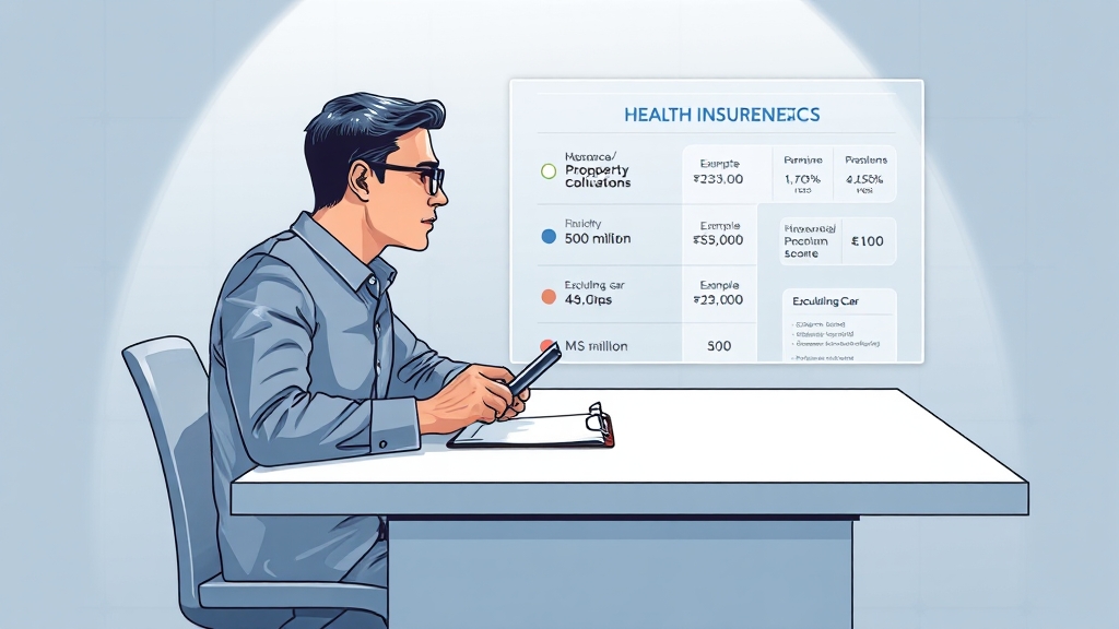 소득·재산별 보험료 계산법 (illustration 스타일)