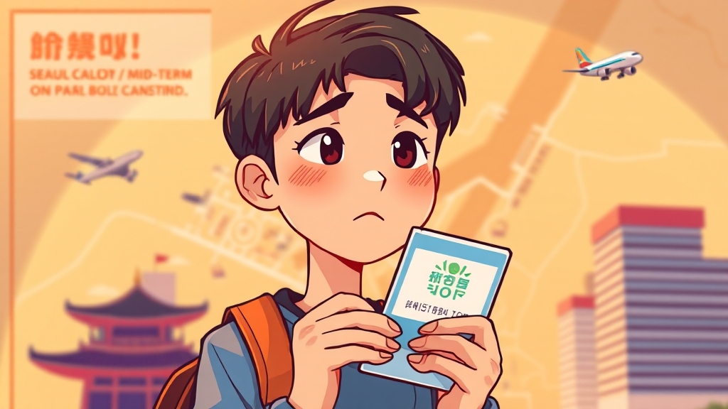 중도 해지 및 기타 정보 (cartoon 스타일)