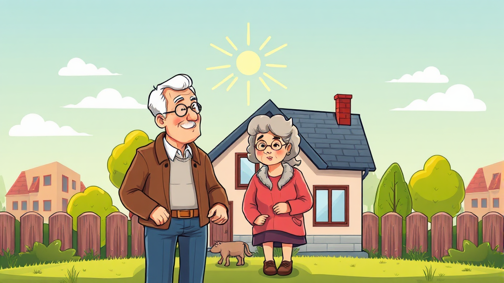 주택연금 수령액, 얼마나 받을 수 있을까? (cartoon 스타일)