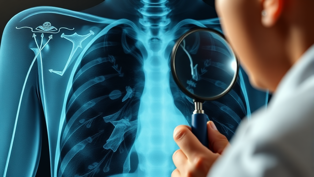 폐결절, 암일 확률은? (realistic 스타일)