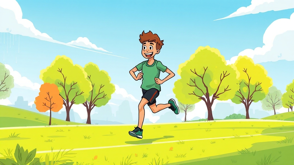 이제, 달려볼까요? (cartoon 스타일)