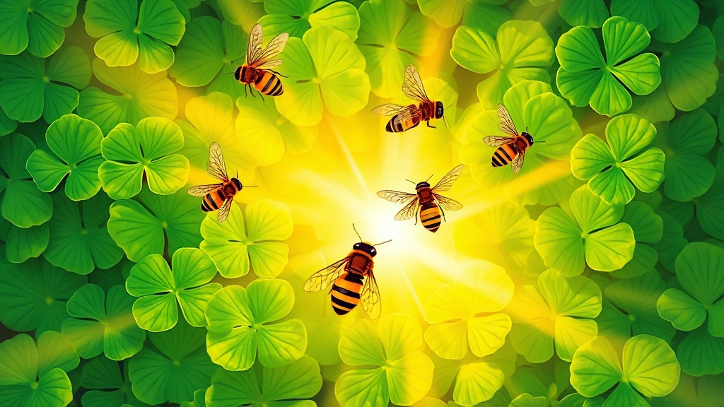 토끼풀, 새로운 발견 (illustration 스타일)