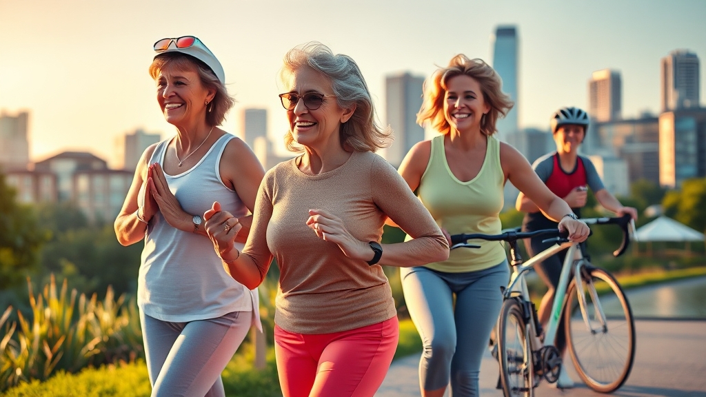 갱년기, 힘내세요! (realistic 스타일)