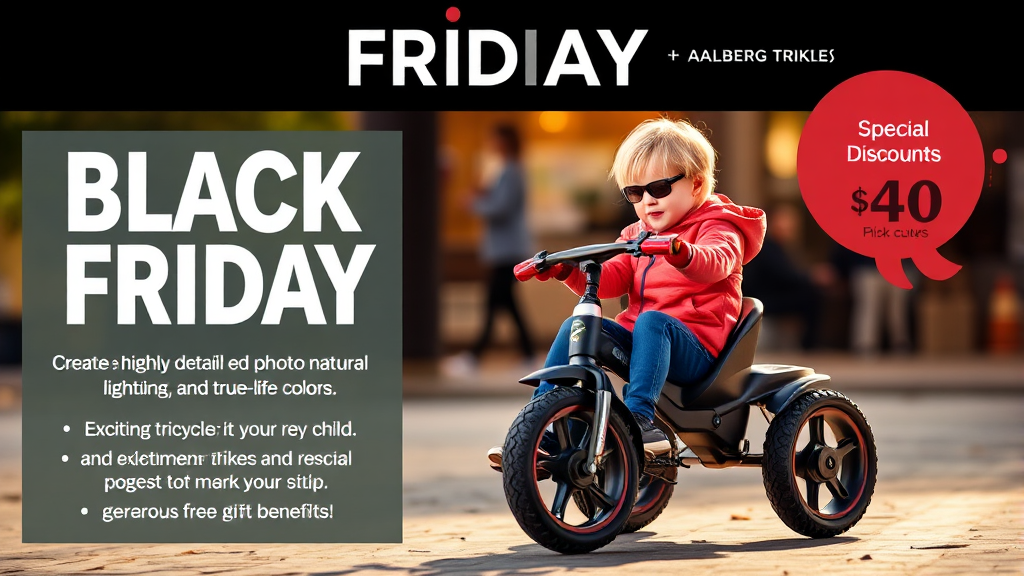 블프 할인 정보 및 구매 혜택 (realistic 스타일)