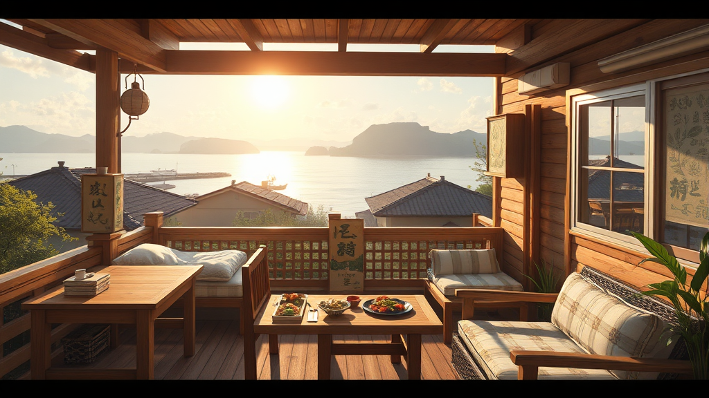 다양한 숙소 선택 가이드 (realistic 스타일)