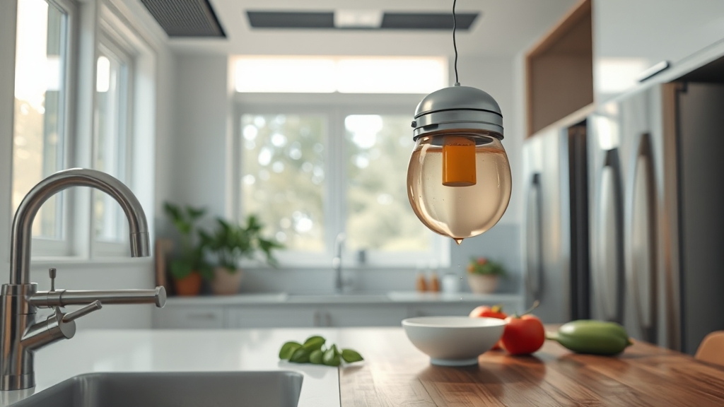 초파리 퇴치제 사용 시 주의사항 (realistic 스타일)