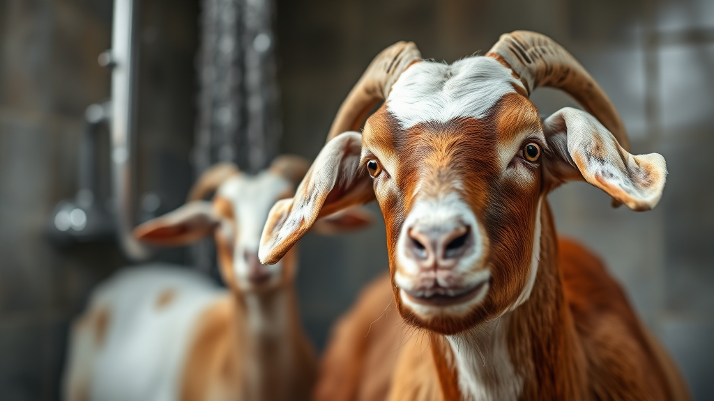 염소 소독 부산물: 무엇이 문제인가? (realistic 스타일)