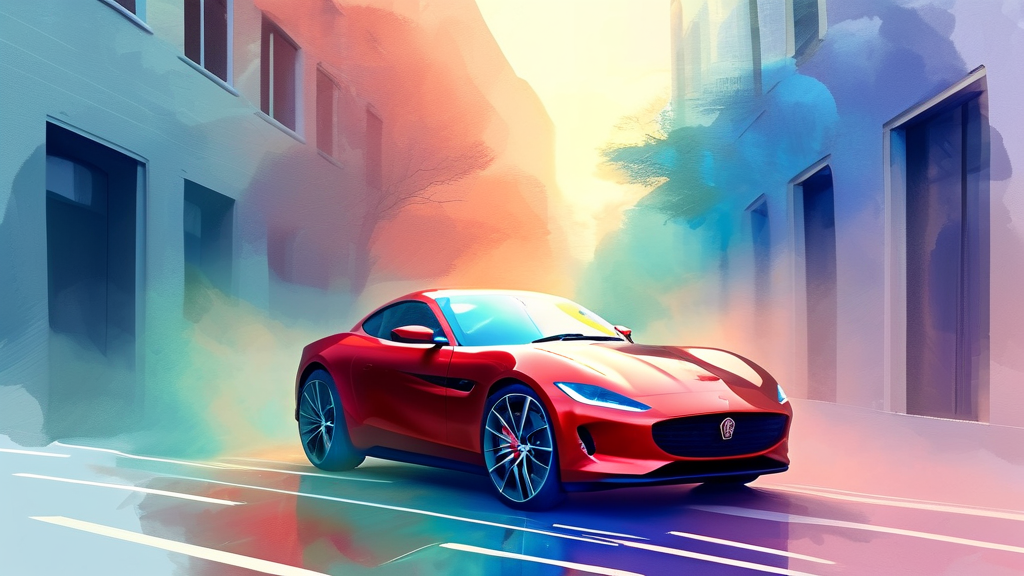 자동차 보험료 인하 정책의 배경과 목적 (watercolor 스타일) (재시도)